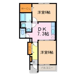 エスペランサの物件間取画像